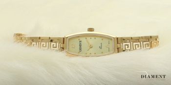 Złoty zegarek Geneve damski 585 biżuteryjna bransoletka 20 gram złota ZG 29B (5).jpg